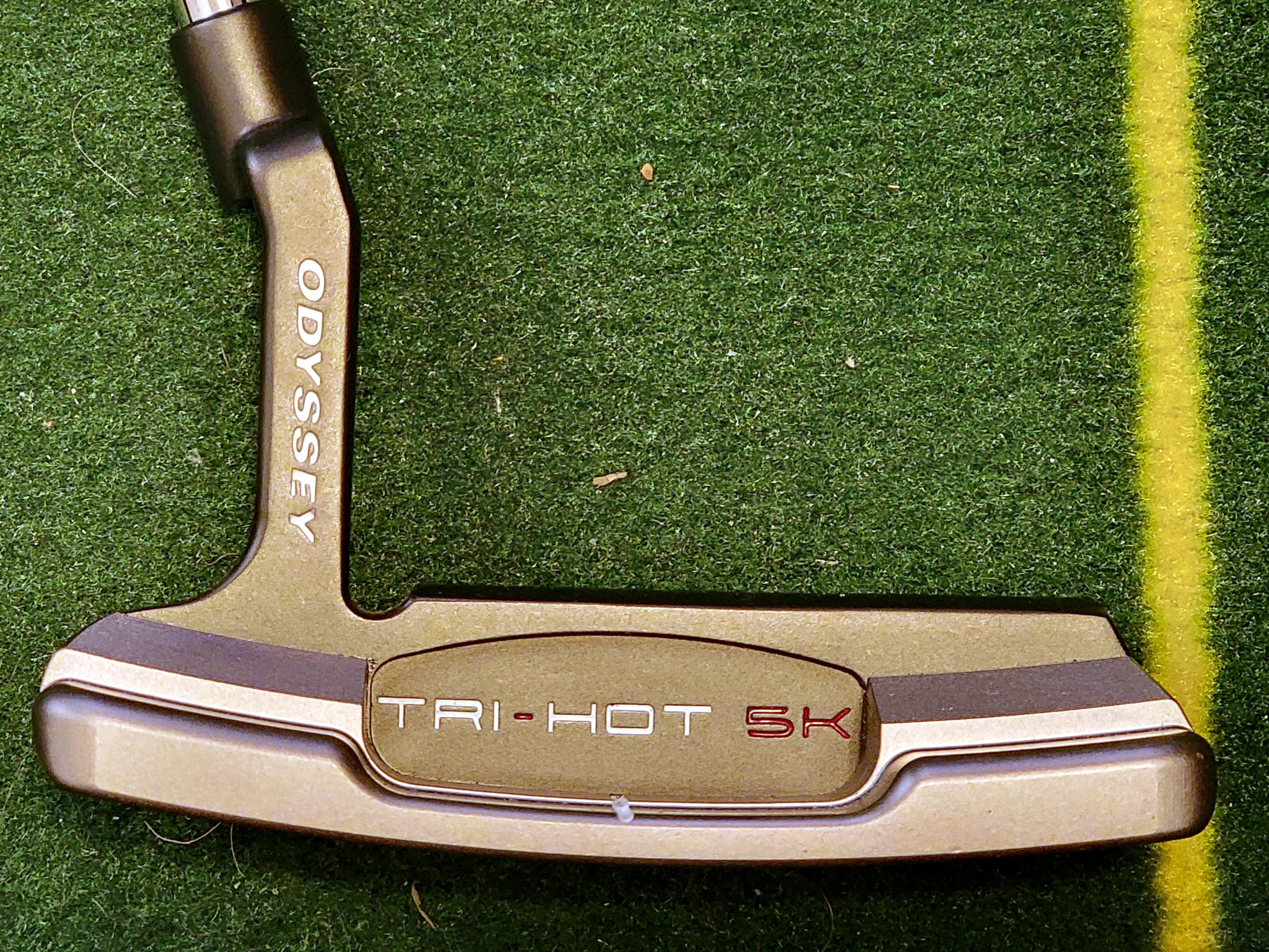 Old Duffer Golf image of a new putter back view
