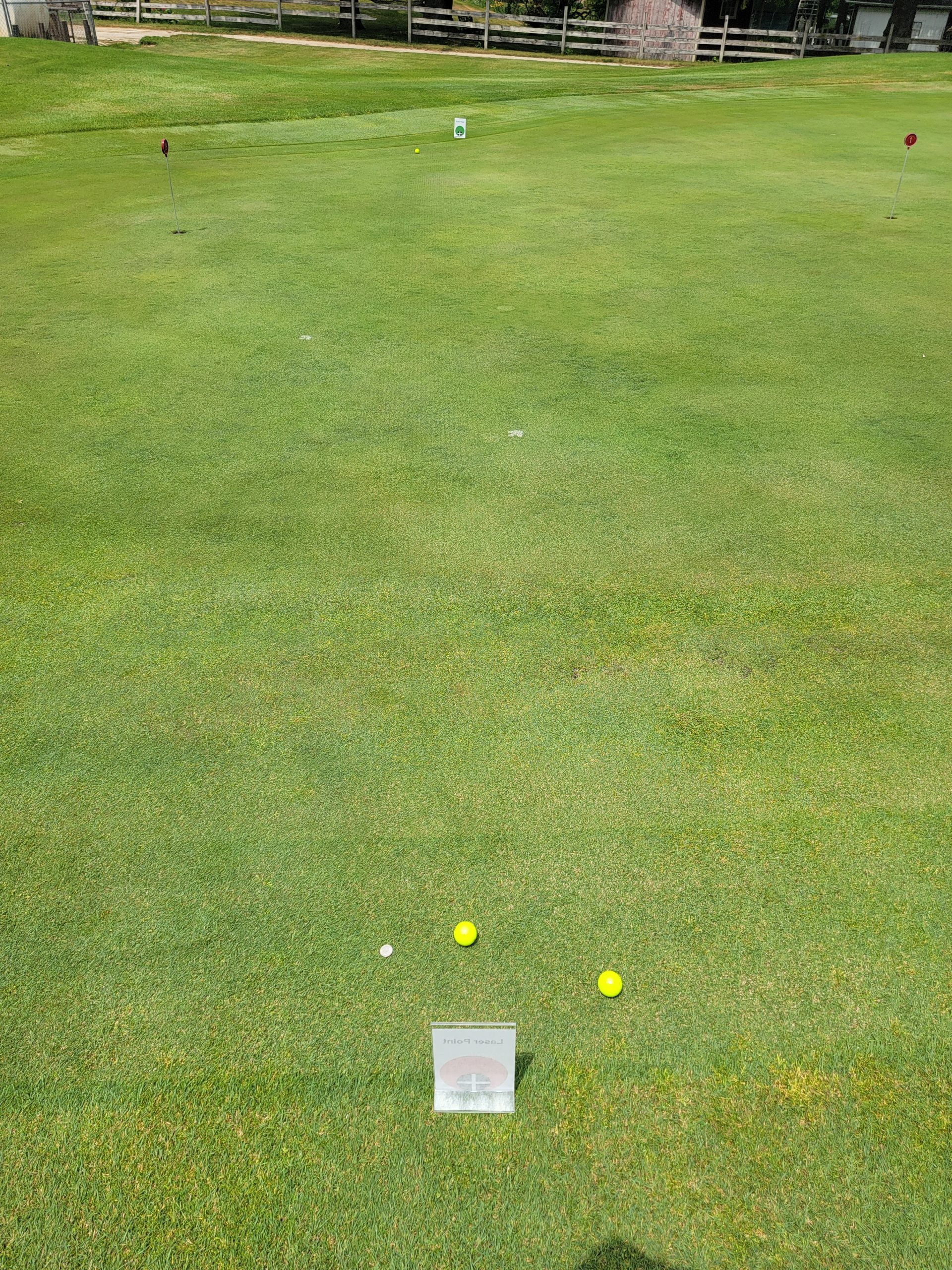 Old Duffer Golf image of a stimp roll for a putting two hour practice