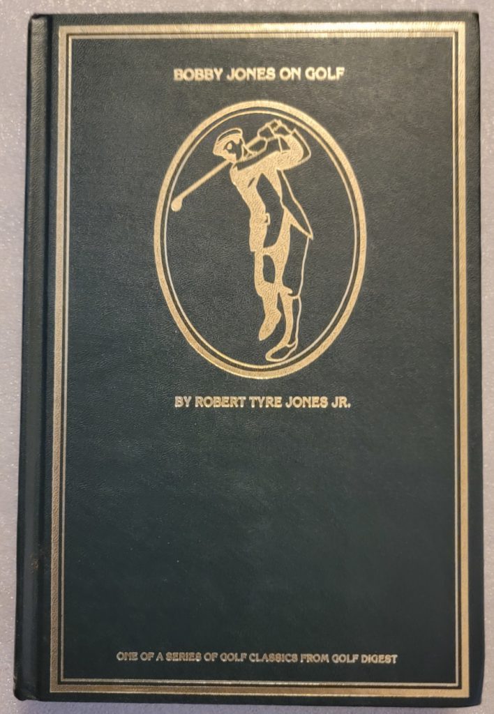 Old Duffer Golf image of Bobby Jones book