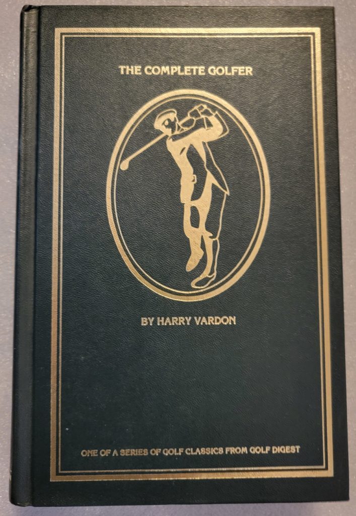 Old Duffer Golf image of Harry Vardon book