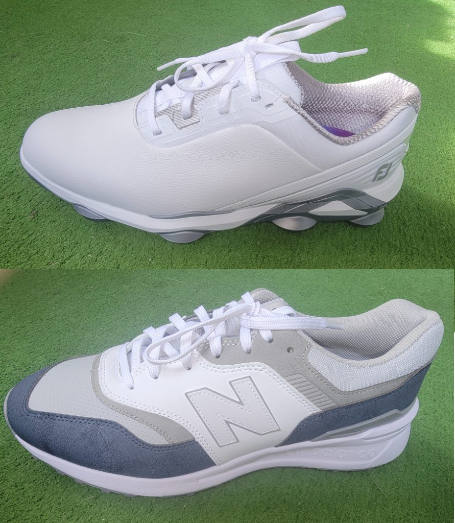 Old Duffer Golf image of new golf shoes 2024