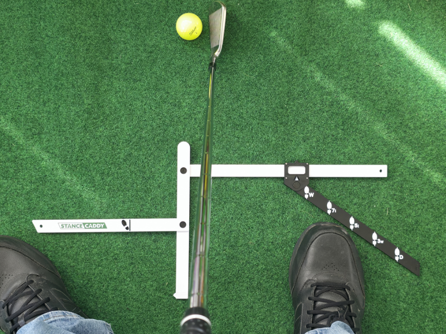 Old Duffer Golf image of the Stance Caddy